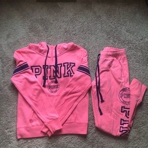 Hot pink victoria secret PINK set!